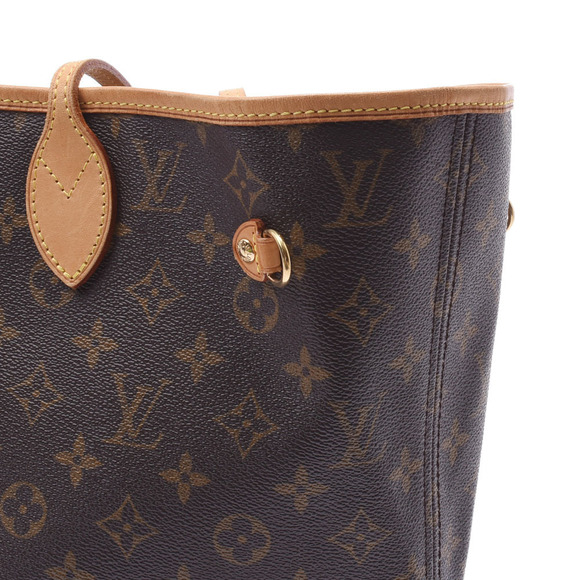 Louis Vuitton Monogram Neverfull Brown Canvas Tote Bag - Picture 8 of 12